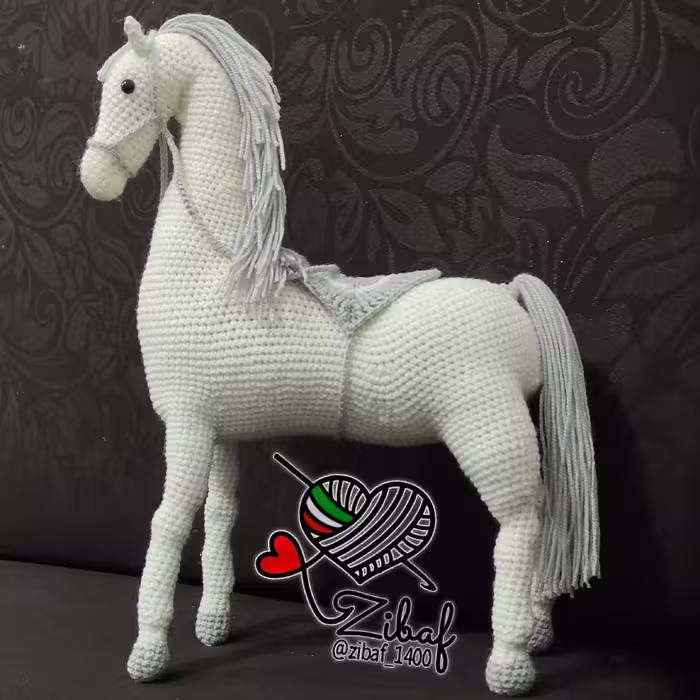 اسب بافتنی زیبا بسیار شیک و جذاب