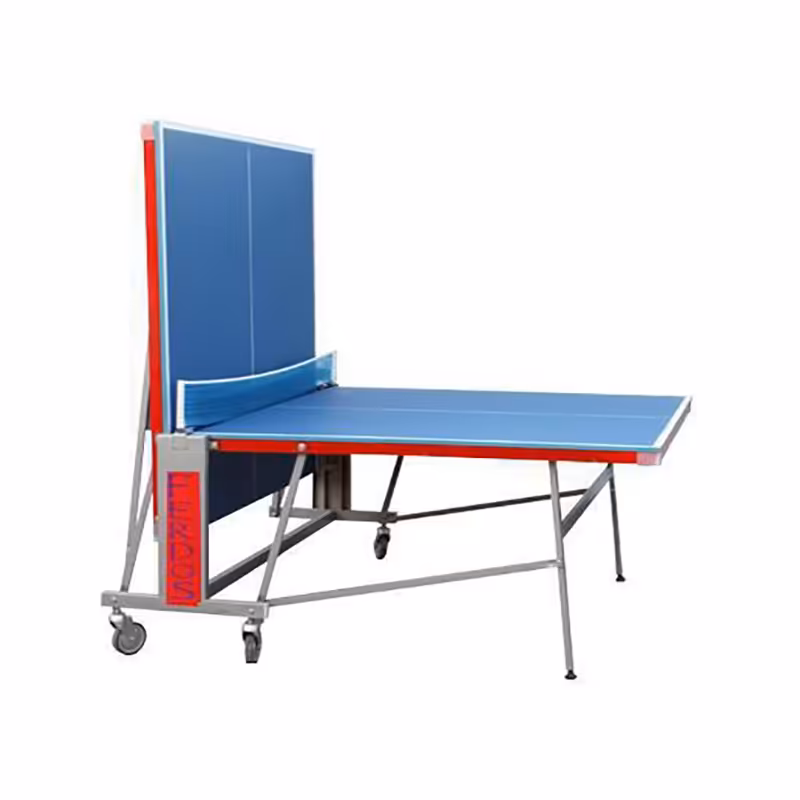 میز پینگ پنگ 4 چرخ ملامینه تاشو مدل TU1