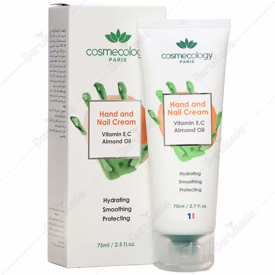 کرم مرطوب کننده و نرم کننده دست و ناخن کاسمکولوژی 75 میل