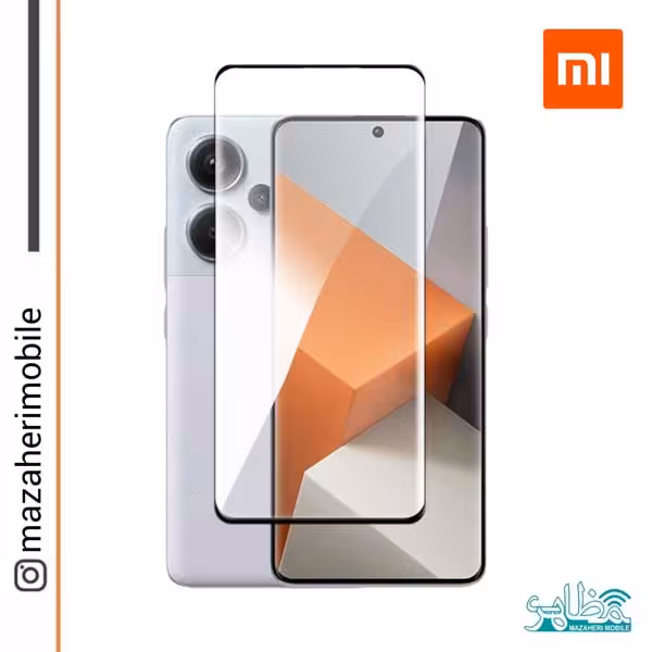 گلس محافظ صفحه نمایش شیائومی xiaomi note13pro plus فول چسب شیشه ایی اصلی - فروشگاه موبایل مظاهری