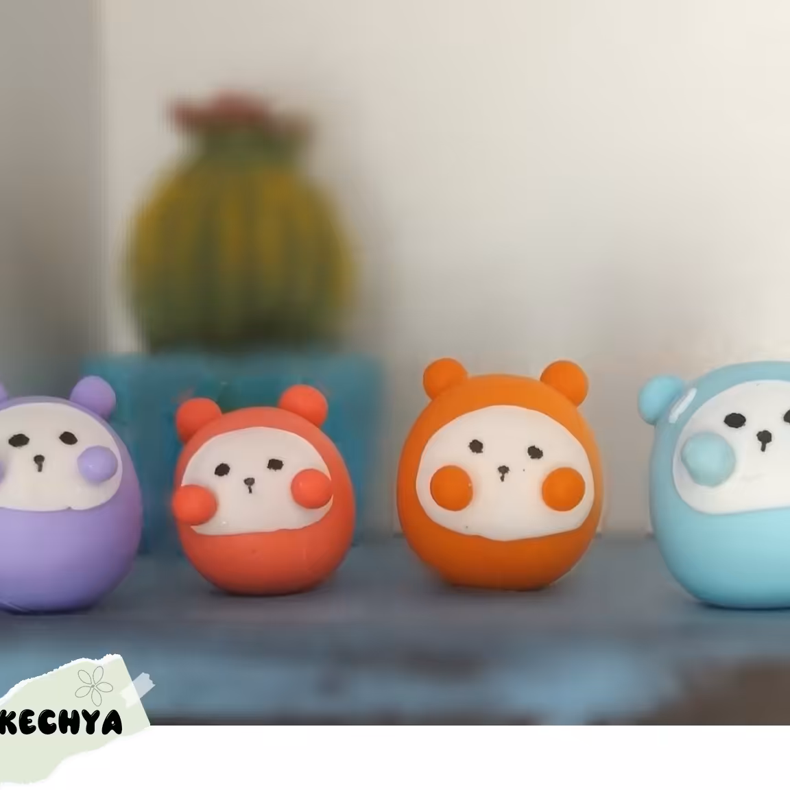 دکوری یا مجسمه خمیری طرح فینیک