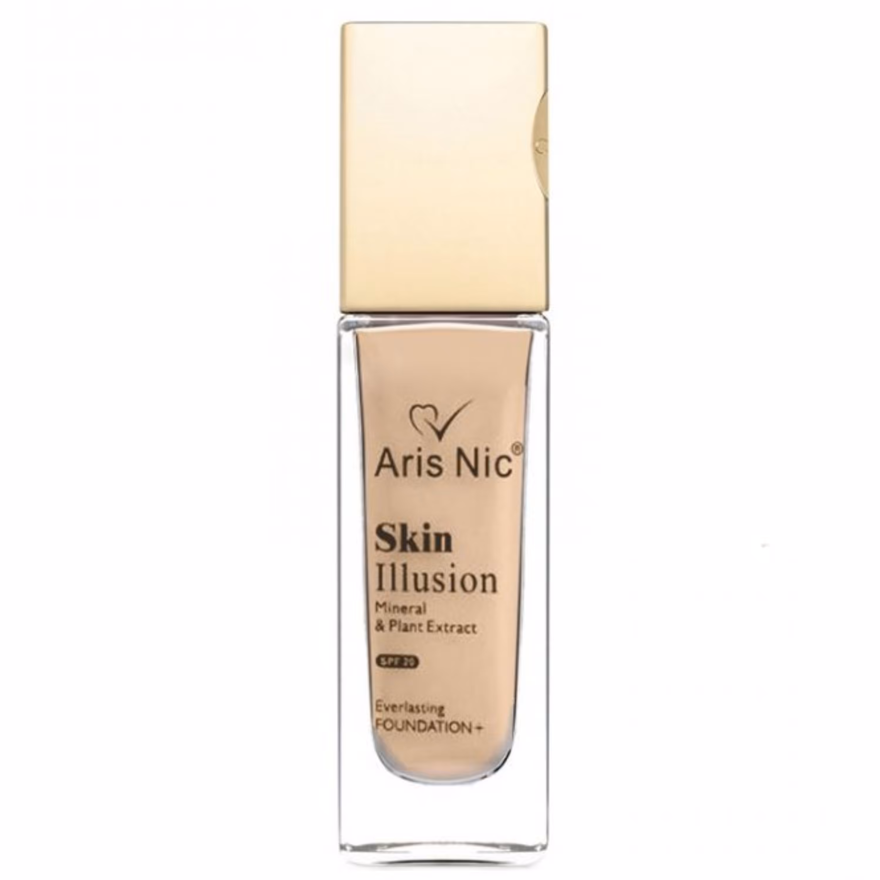 کرم پودر آریس نایس رنگ شماره 02 حجم 45 میلی لیتر Aris Nic