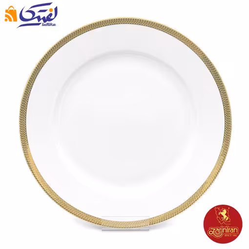 دیس گرد چینی زرین ایتالیا اف سه اسلیمی تخت 34