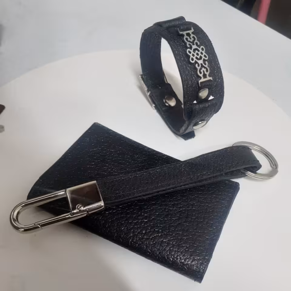 ست چرم طبیعی بزی 