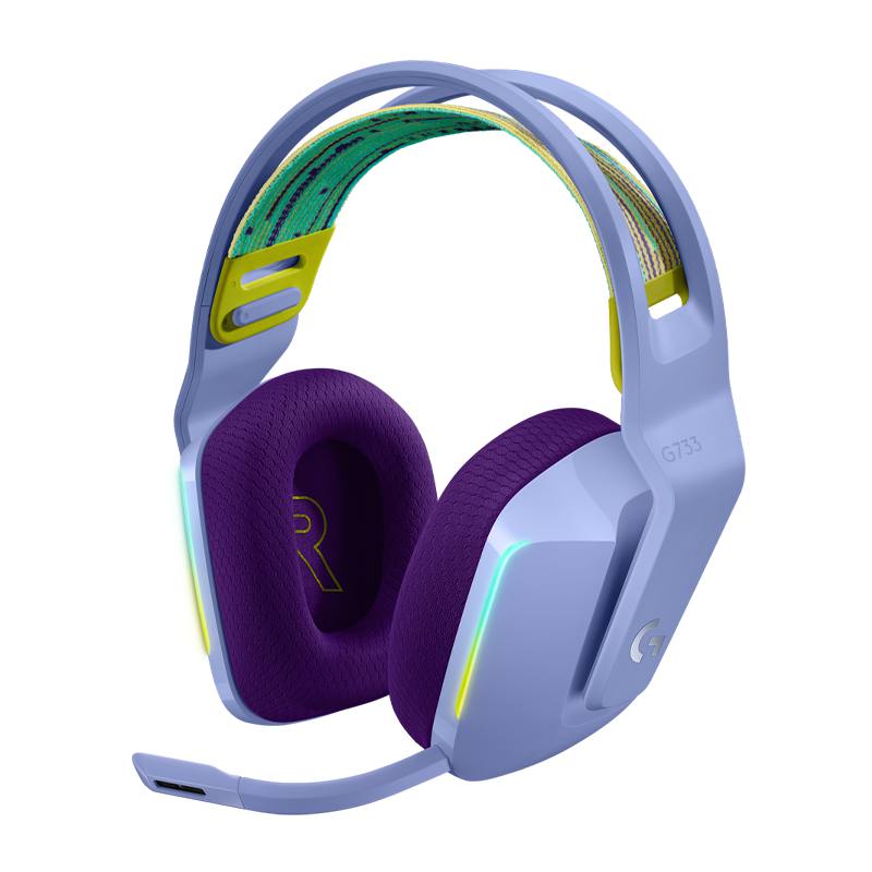 خرید هدست لاجیتک Headset Logitech G733 Lilac با بهترین قیمت