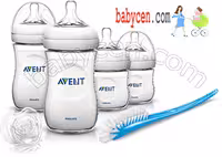 ست اغازین نوزادی شیشه شیر اونت فیلیپس اصل انگلستان مدل نچرال  Avent Natural Kit Nouveaut