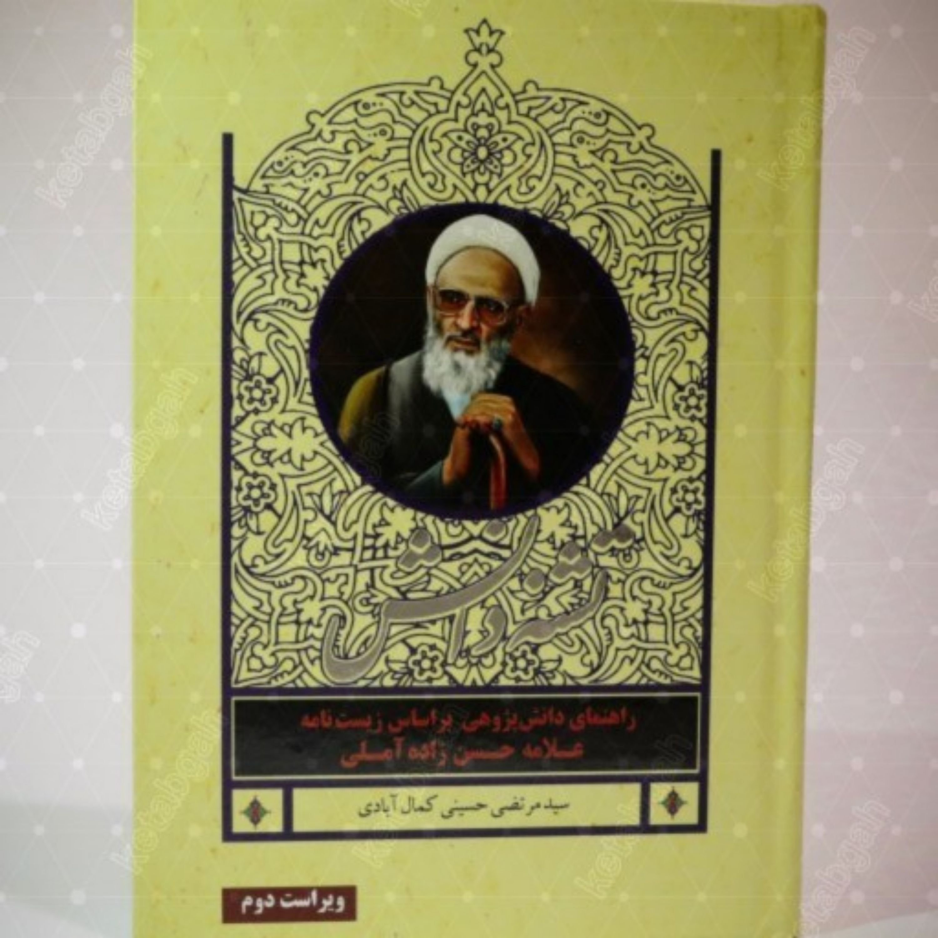 کتاب تشنه دانش علامه حسن زاده آملی اثر سیدمرتضی حسینی کمال آبادی