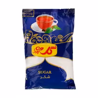 شکر سفید بسته بندی گل پیرا وزن خالص یک کیلوگرم