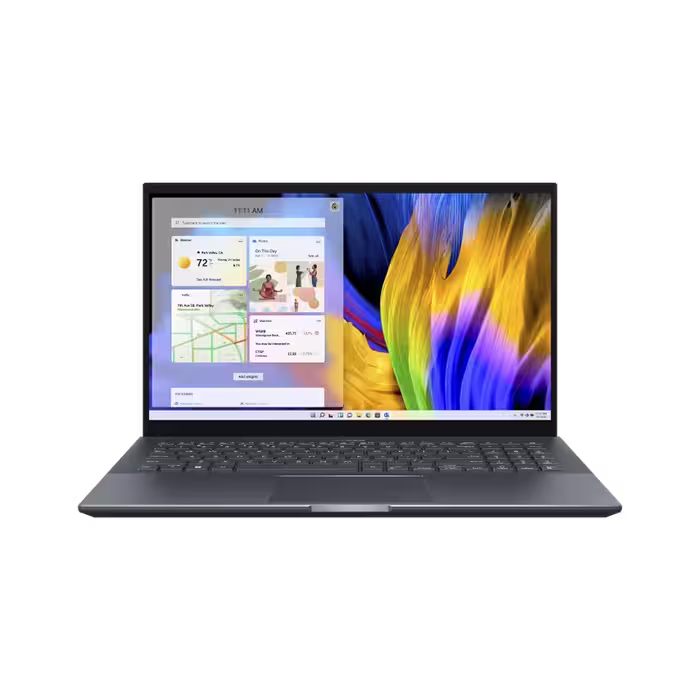 لپ تاپ 15.6 اینچی ایسوس مدل ZenBook Pro 15 UM535QE پردازنده Ryzen 7 5800H رم 16GB حافظه 512GB SSD گرافیک 4GB RTX 3050Ti لمسی OLED FHD