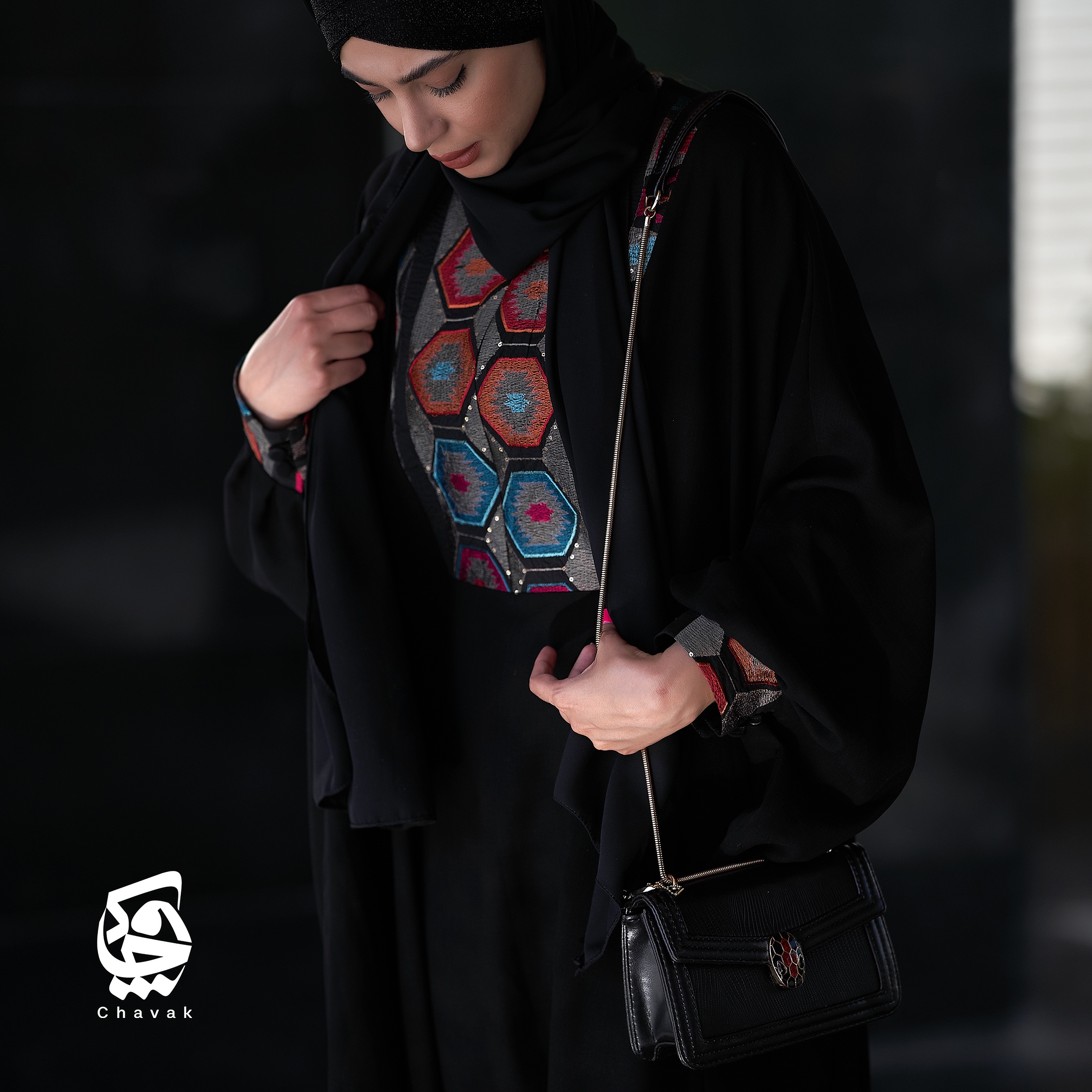 عبای زنانه مدل تینا