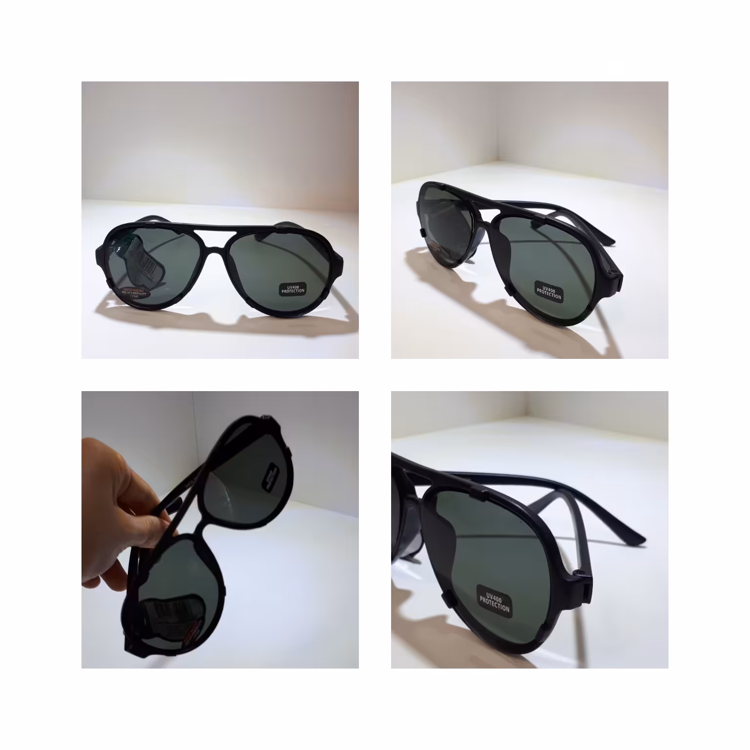 عینک افتابی مشکی فوق سبک مردانه