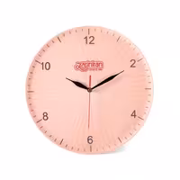 ساعت دیواری روندو صورتی