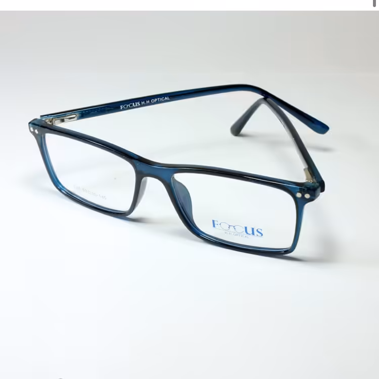 فریم عینک طبی مستطیل کائوچو صورت خور عالی فوکوس 1327