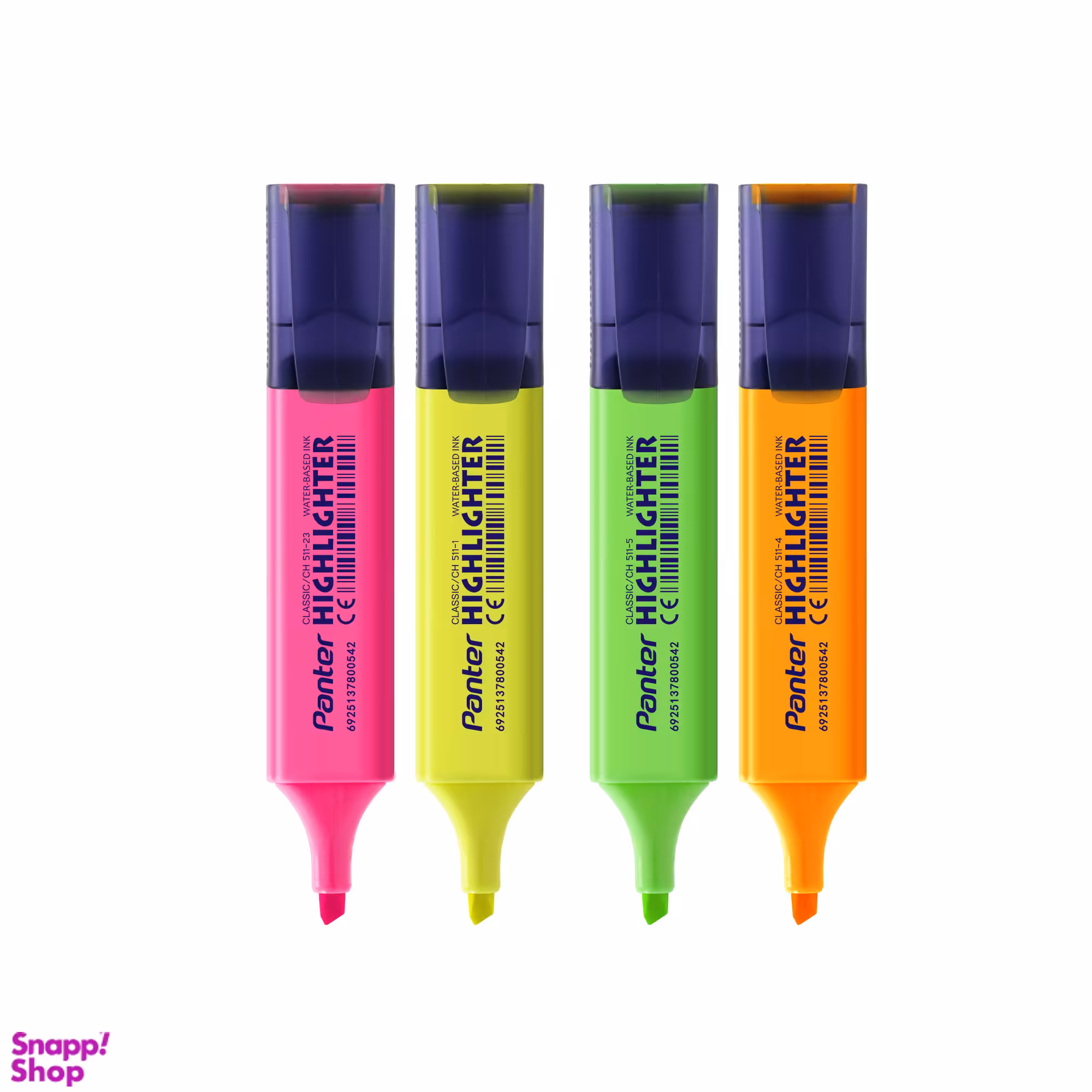 ماژیک علامت گذار پنتر مدل 6267 بسته 4 عددی سایز R1