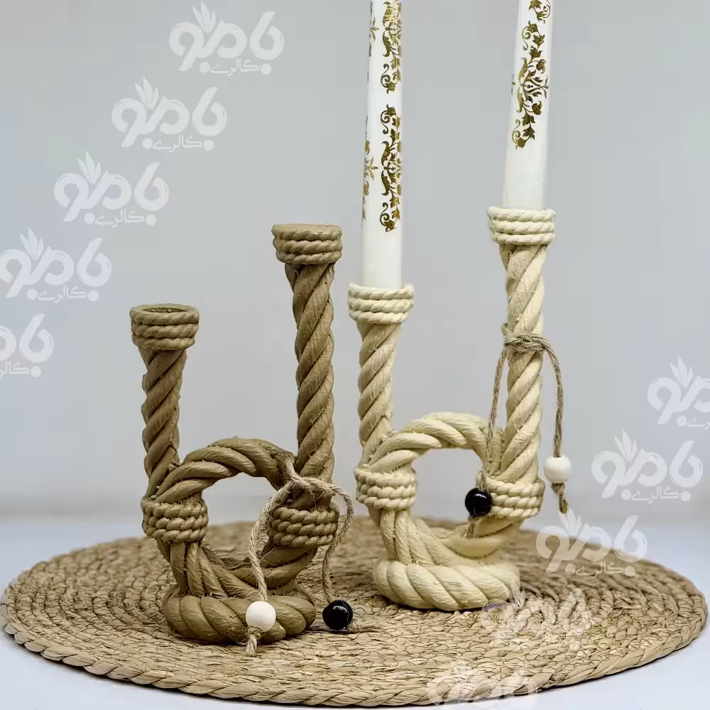 جاشمعی رزین طنابی دوسر کوچک