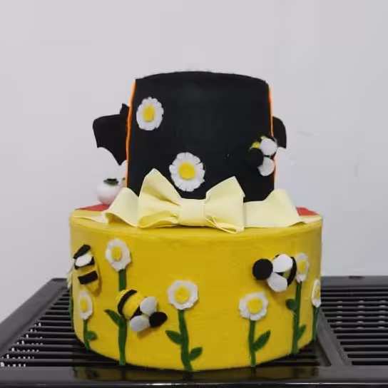 ماکت کیک نمدی