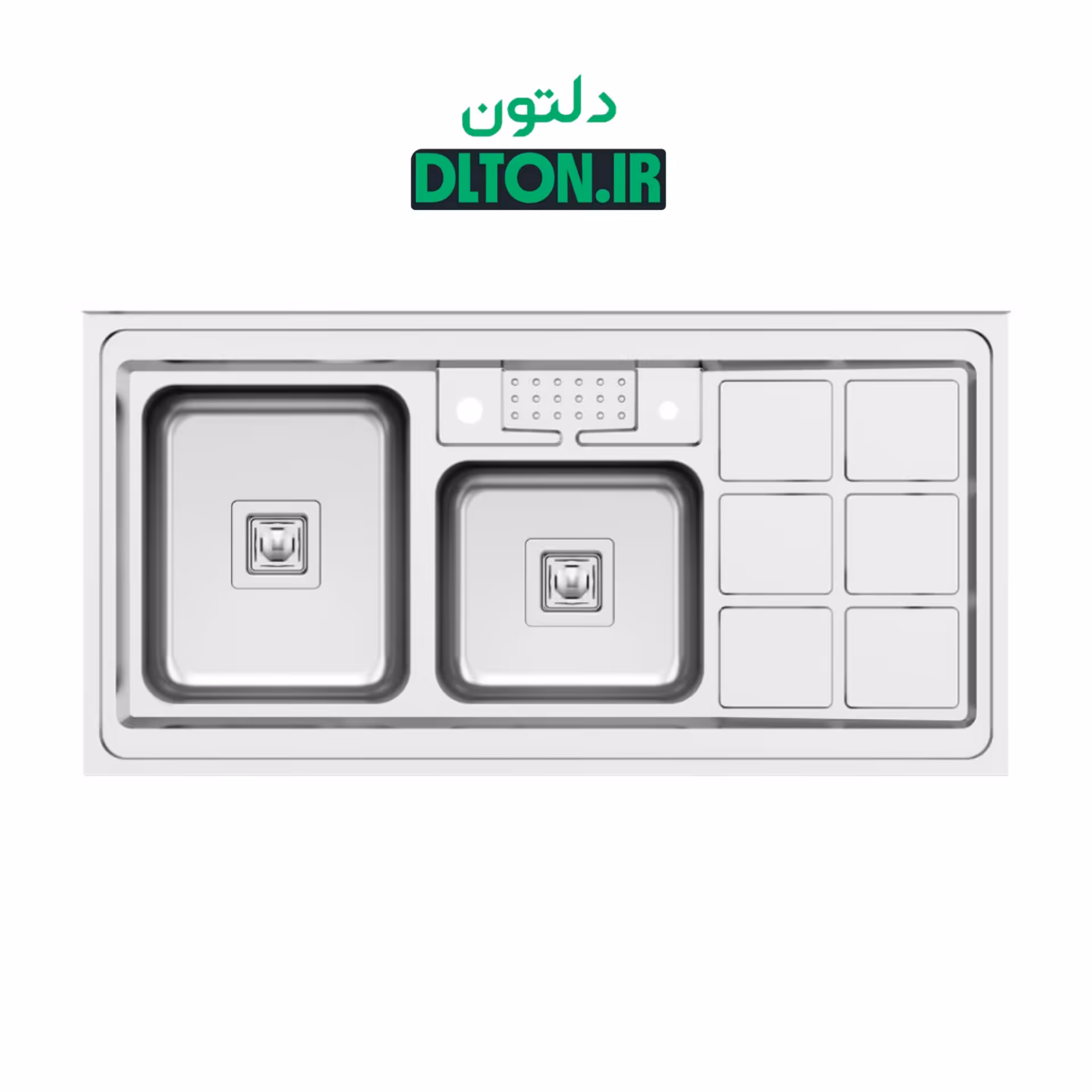 سینک روکار میکس پلاس مدل 9031S45

