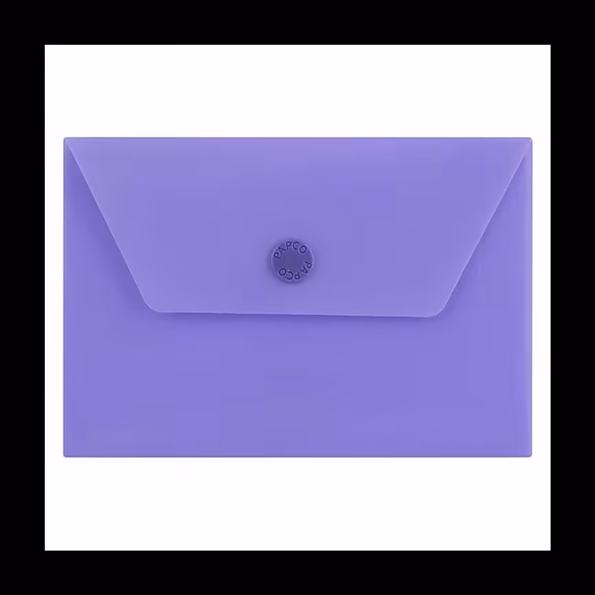 پوشه دکمه دار مات 130*90پاپکو 102M بسته ی 48عددی 