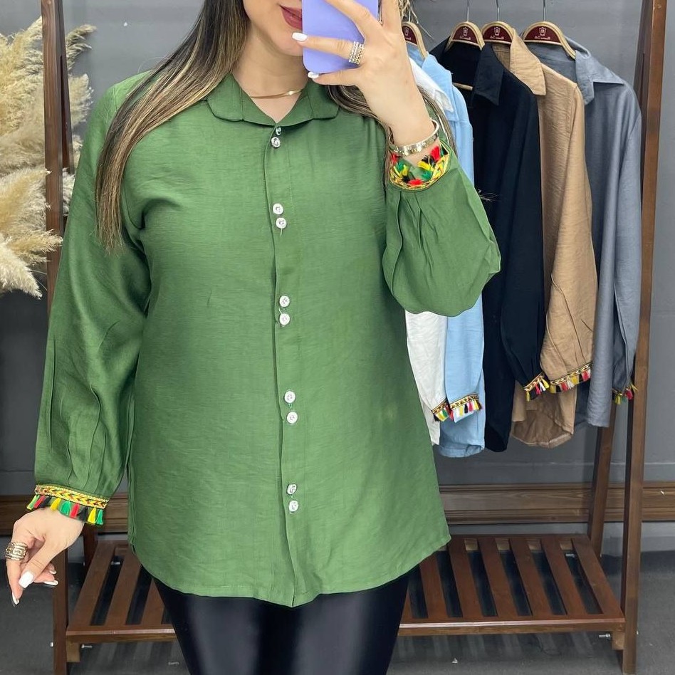 تونیک منگوله رنگی