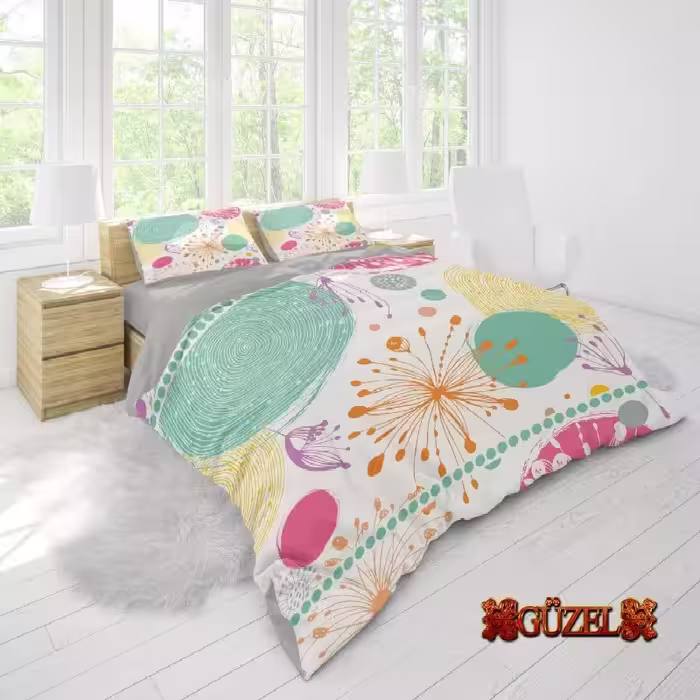 سرویس روتختی گوزل کد G-01 دونفره 7 تکه 