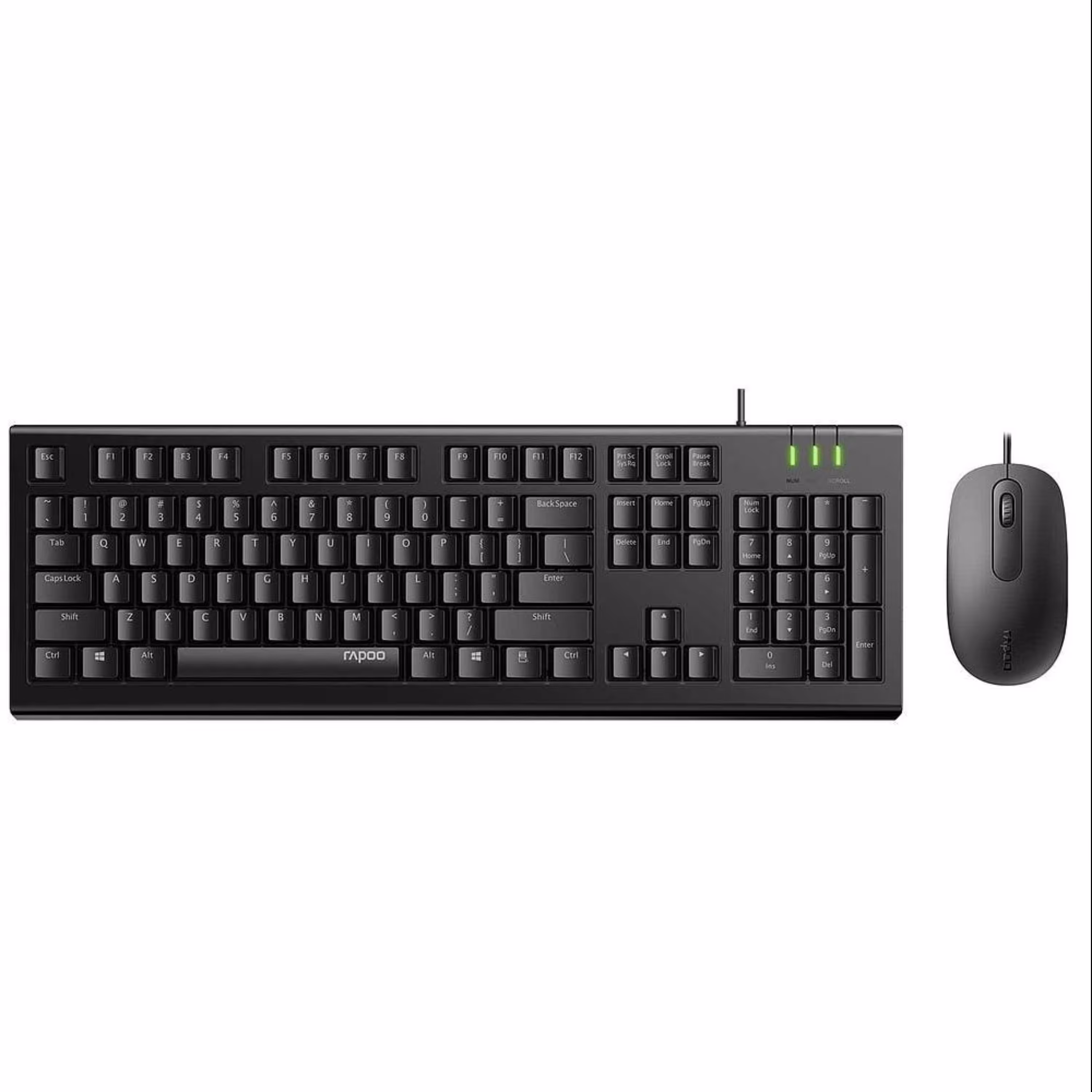 کیبورد و ماوس Rapoo X120Pro با گارانتی 18 ماهه