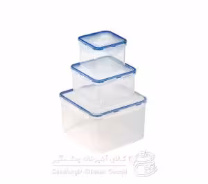 ظرف فریزری مستطیل 2.4 لیتری لیمون کد 81835