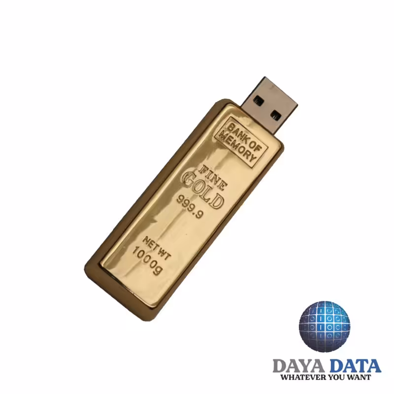 فلش مموری فانتزی  دایا  دیتا طرح شمش طلا   مدل ME1001-11 ظرفیت 64GB -USB3 