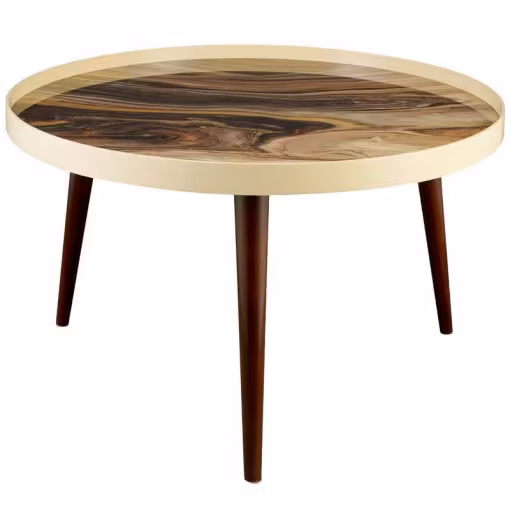 میز جلو مبلی مدل ALMA کد LT-731-MONZA رنگ GL و GRAY و CR