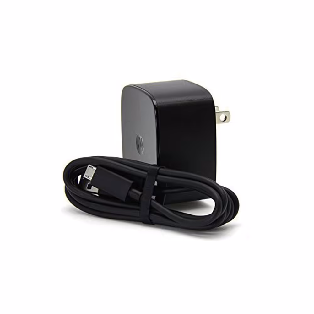 آداپتور فست شارژ موتورولا TurboPower 15 Wall Fast Charger   کابل MicroUSB