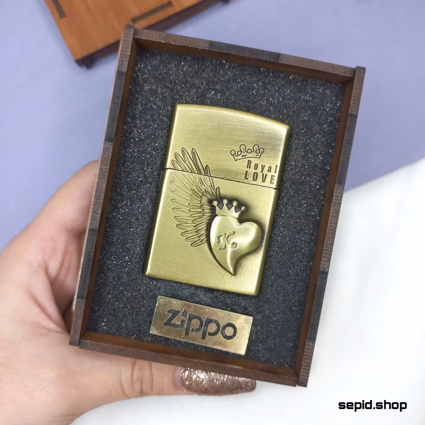 فندک های کادویی برند زیپو | ZIPPO به همراه جعبه چوبی شیک