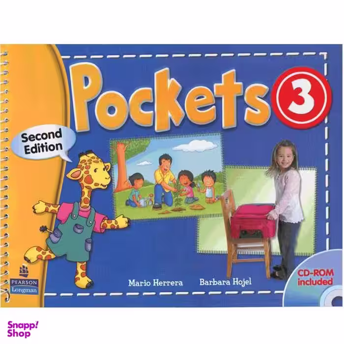 کتاب Pockets 3 Second Edition / اثر Barbara Hojel انتشارات لانگمن پیرسون