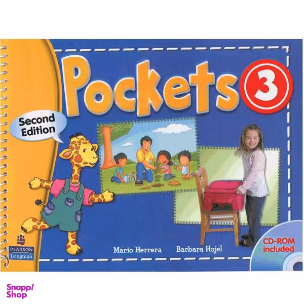کتاب Pockets 3 Second Edition / اثر Barbara Hojel انتشارات لانگمن پیرسون