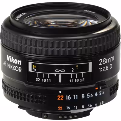 لنز نیکون مدل 28میلیمتر f/2.8D