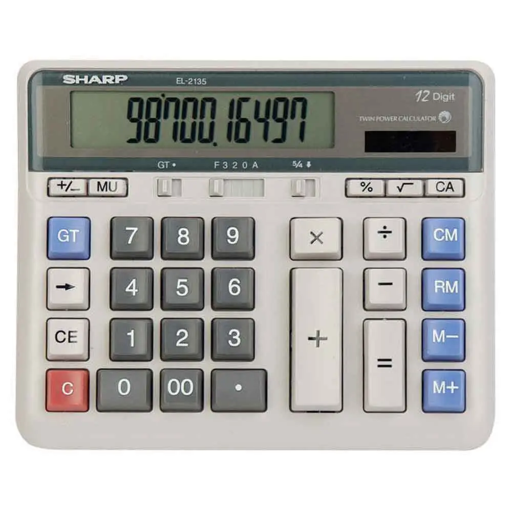 خرید ماشین حساب شارپ مدل EL-2135
