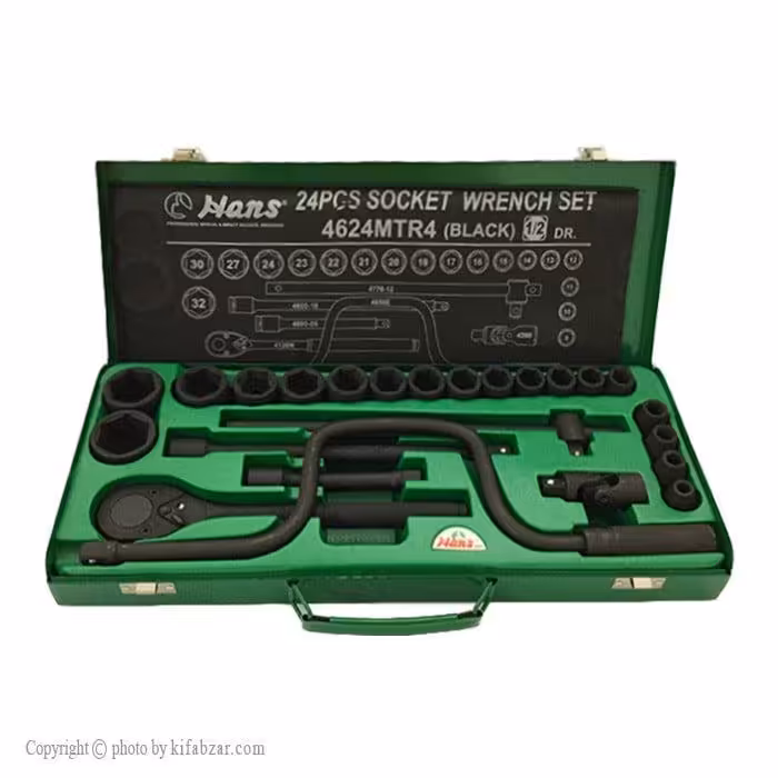 جعبه بکس 24 پارچه هنس مدل 4624MTR4 مشکی