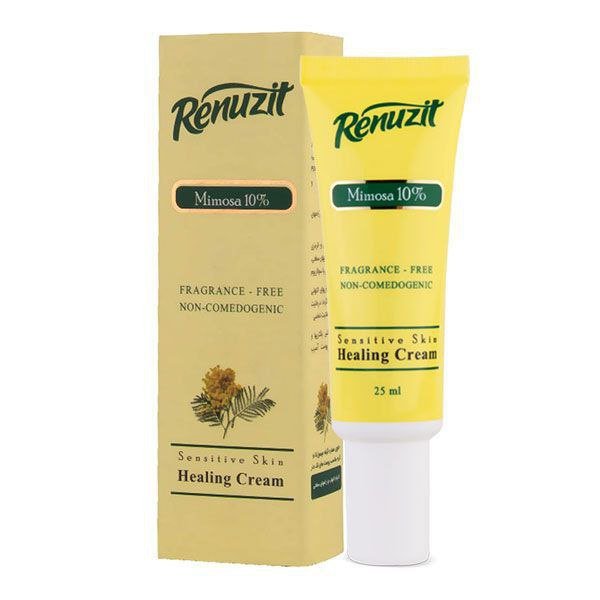 کرم بازسازی کننده پوست عصاره میموزا رینوزیت
Renuzit mimosa healing cream