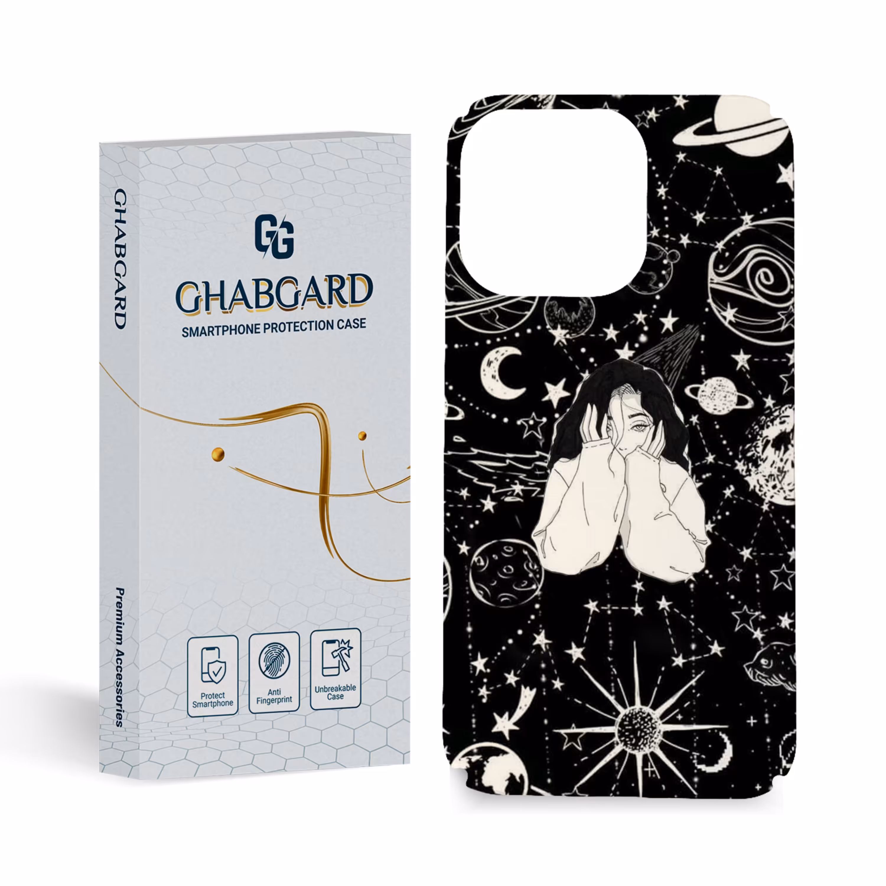 گارد قاب کاور دخترانه مدل g4008 مناسب گوشی موبایل 13pro full