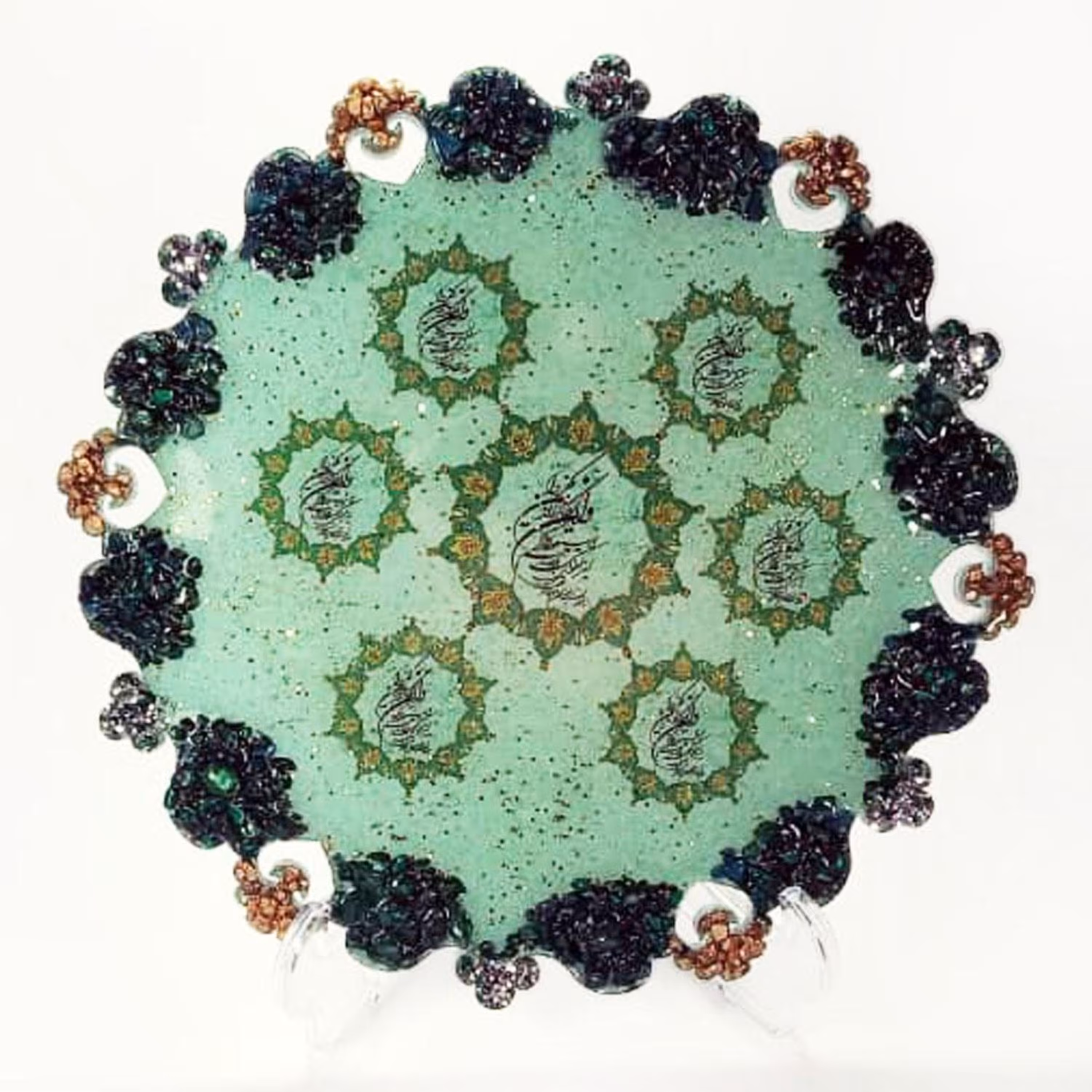 لوح دکوراتیو رومیزی مدل Rose6-D3