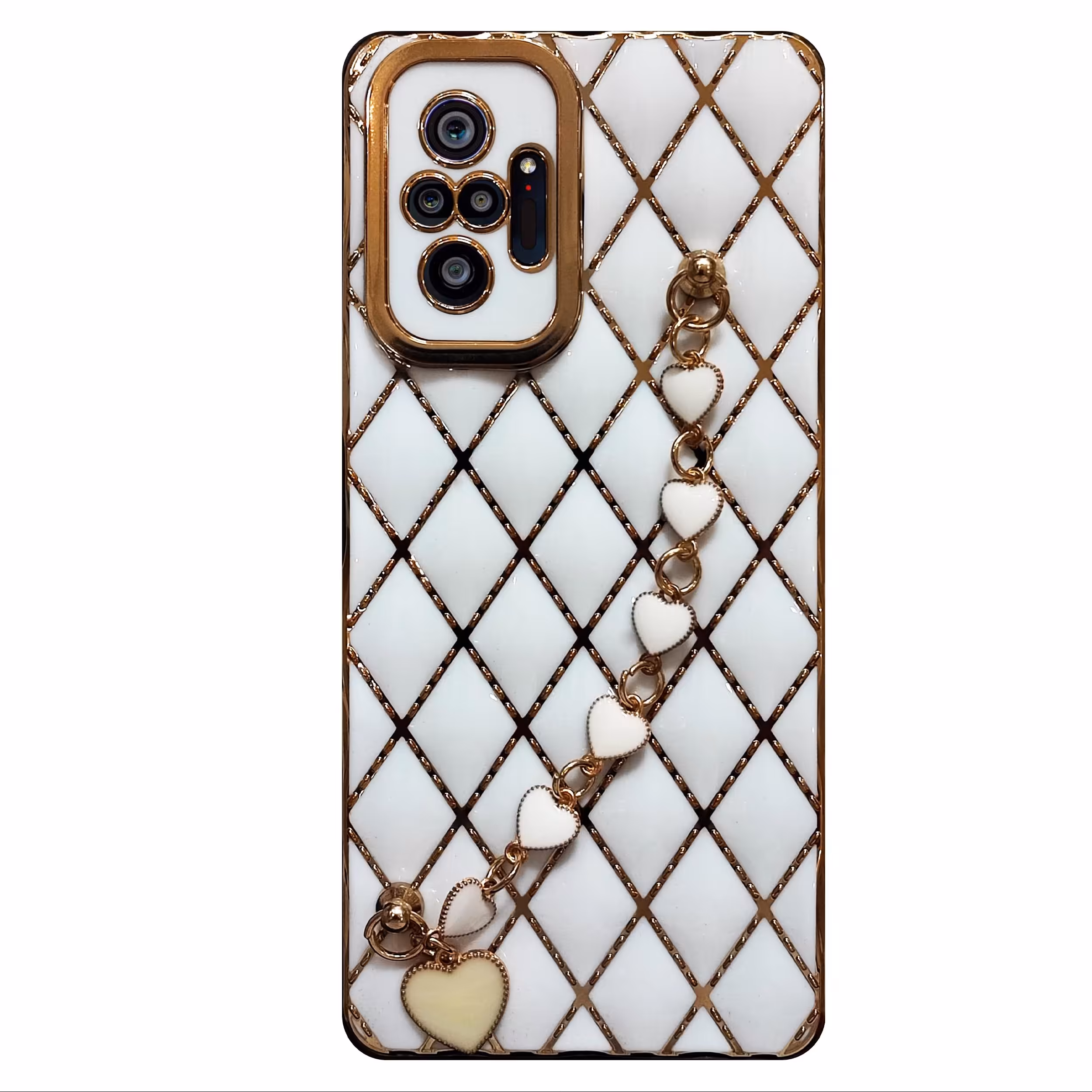 قاب گوشی مدل لوزی دستبندی مناسب برای گوشی موبایل شیائومی Redmi Note 10 Pro