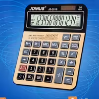 ماشین حساب js5018  دکمه شیشه ایی