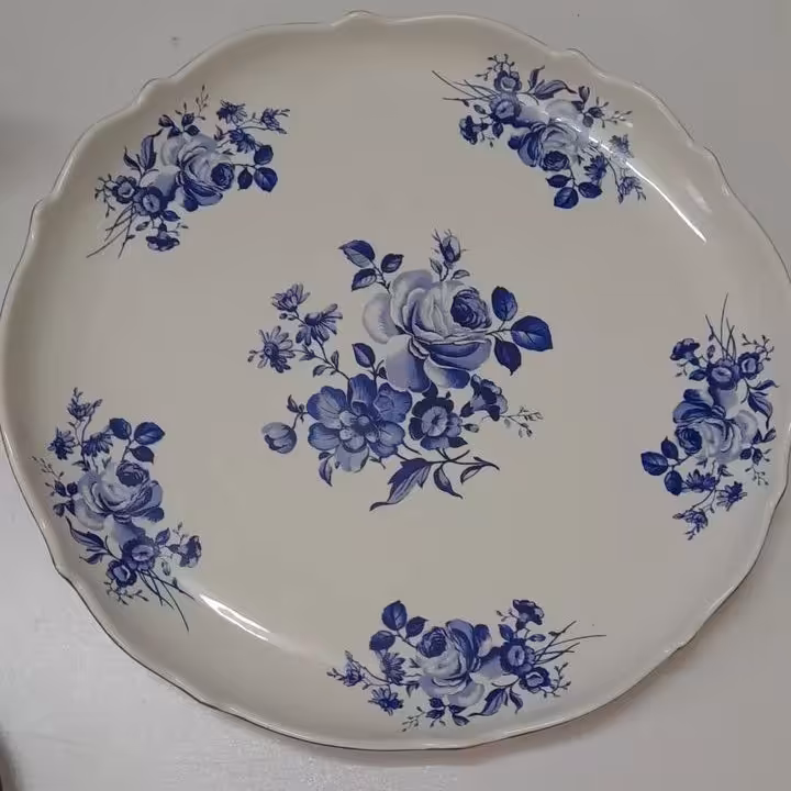 دیس  رزآبی قطر 31 مناسب برای میوه وشیرینی .زیبا وکاربردی