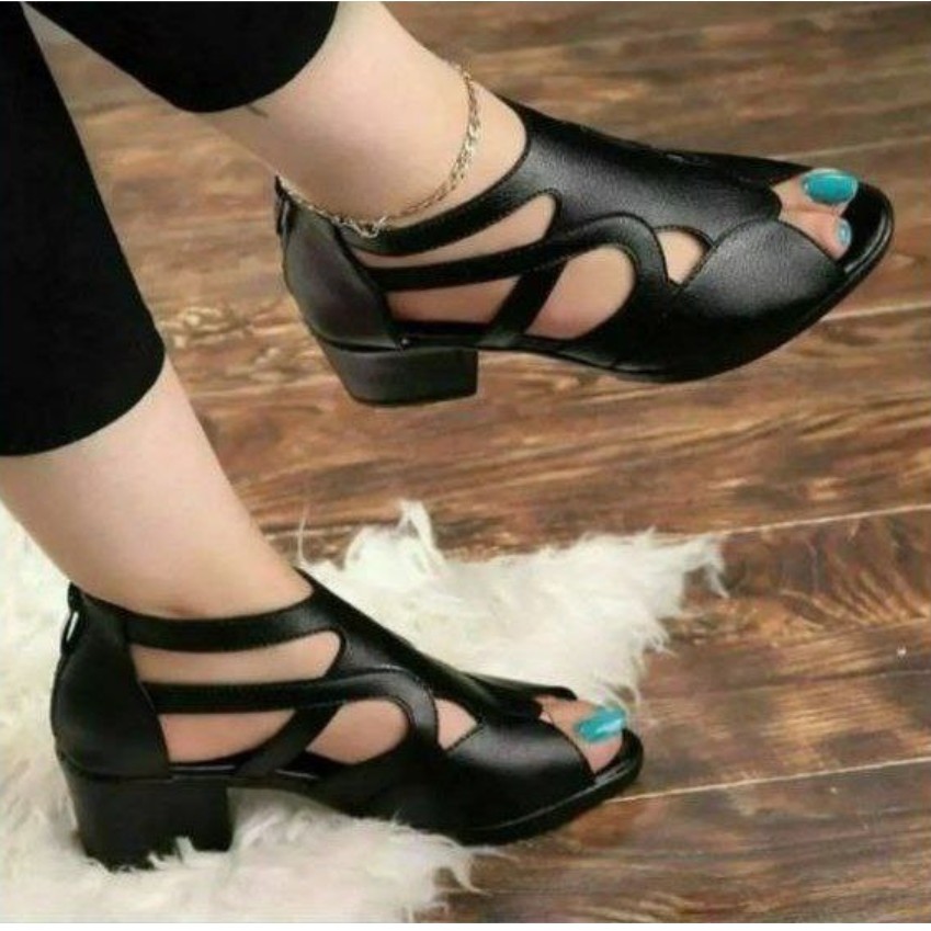 کفش صندل لیزری