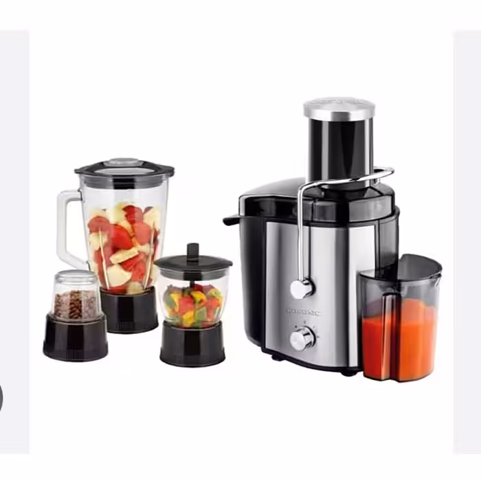 آبمیوه گیری گوسونیک 4 کاره  مارک اصلی ، خردکن غذاساز آسیاب مخلوط کن 