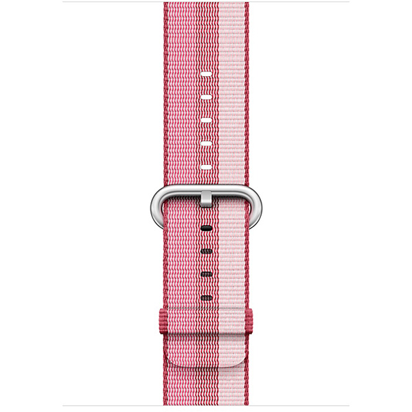 بند اپل واچ 3 نایلون زنانه 38 میلیمتری مدل Berry Stripe - Hiapple.ir