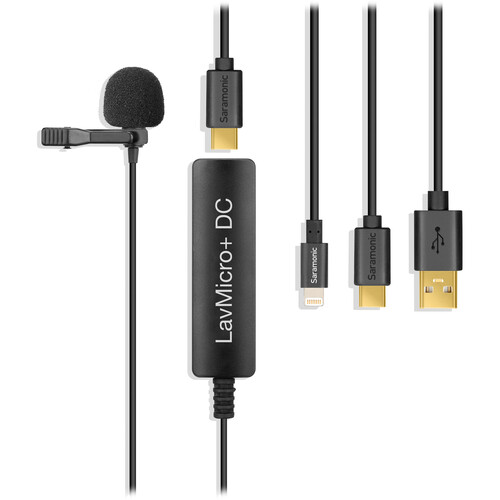 میکروفون یقه ای سارامونیک Saramonic LavMicro DC Microphone