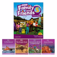 کتاب Family And Friends 5 اثر جمعی از نویسندگان انتشارات آرماندیس پنج جلدی