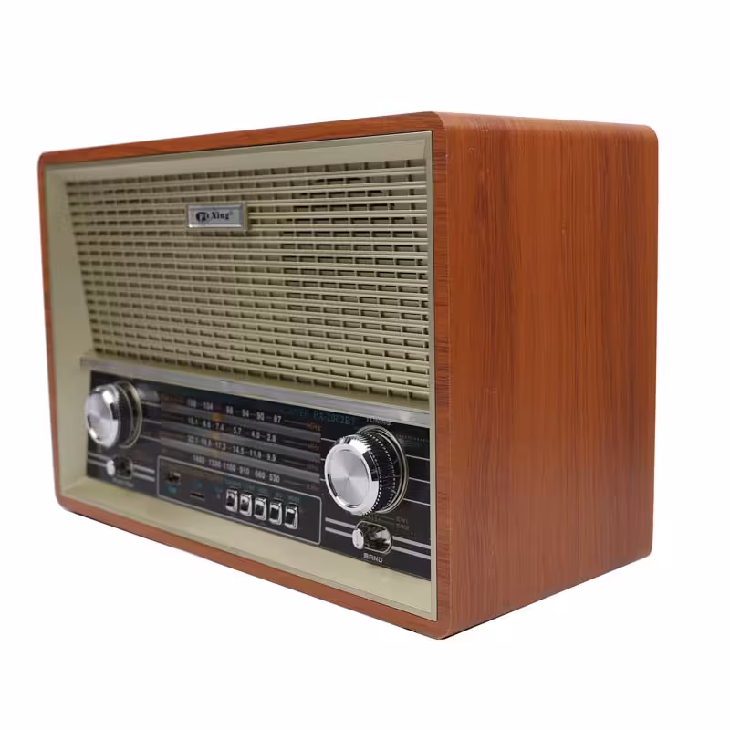 رادیو اسپیکر بلوتوثی رم و فلش خور PUXING PX-2002BT  همراه ریموت کنترل