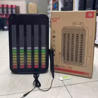 اسپیکر جدید KTS - 1758 اصلی 12 اینچی میکروفون دار قابل حمل