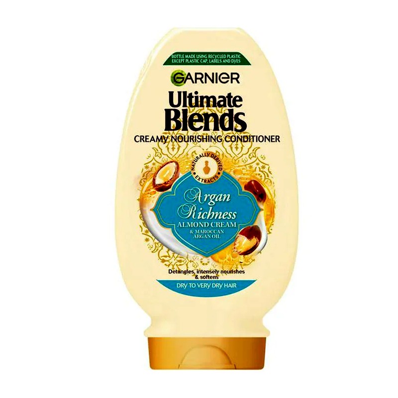 نرم کننده مو سری ULTIMATE BLENDS مدل ARGAN RICHNESS گارنیر 400 میل