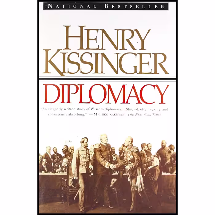 کتاب زبان اصلی Diplomacy Touchstone Book اثر Henry Kissinger